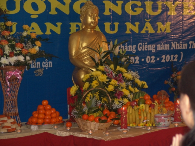 Chùa An Lạc (tp Cheb, C. H. Séc) tổ chức lễ Thượng Nguyên Nhâm Thìn.